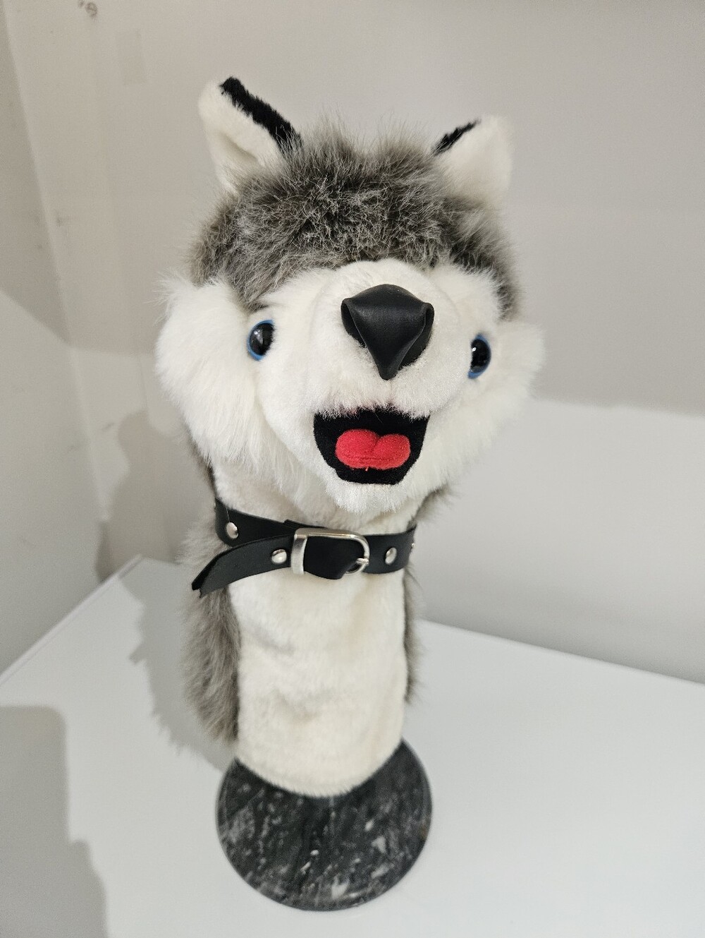 Noah's Golf Kingdom Plush Club Head Cover Husky Dog With Collar